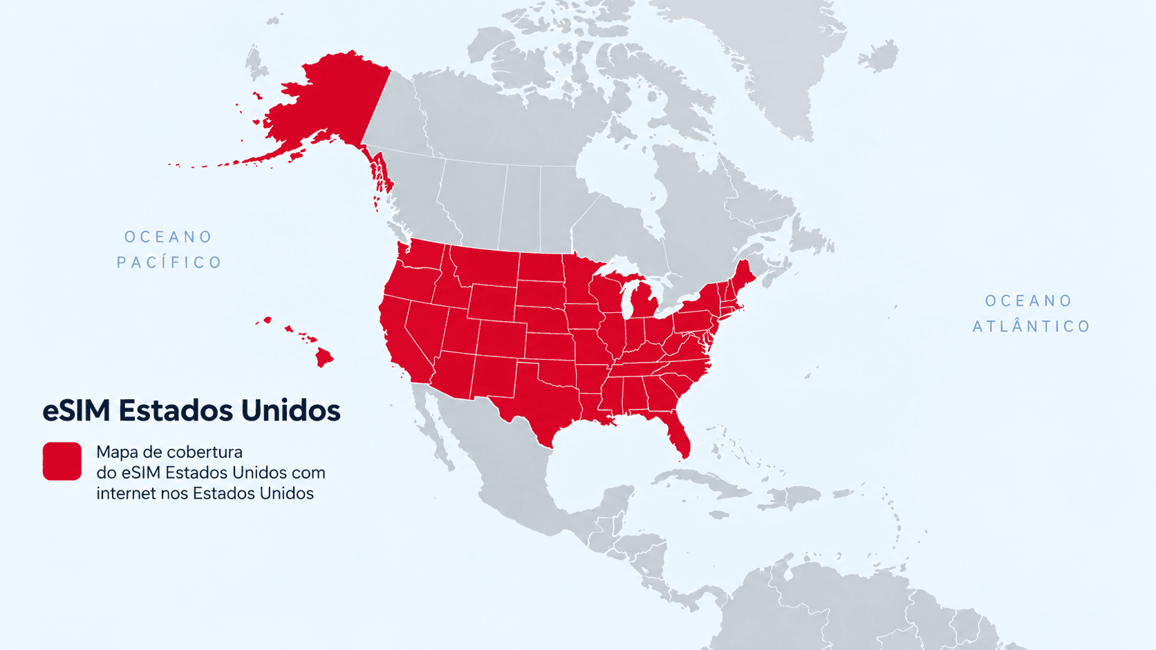 United States coverage map